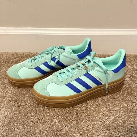 Adidas Women's Platform Gazelle Sneakers - Picture 1 of 5